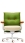 Brasilian Chair mit niedriger Rückenlehne - frontal