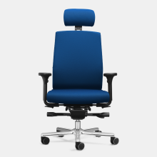 Löffler Figo K95 blau - Frontansicht